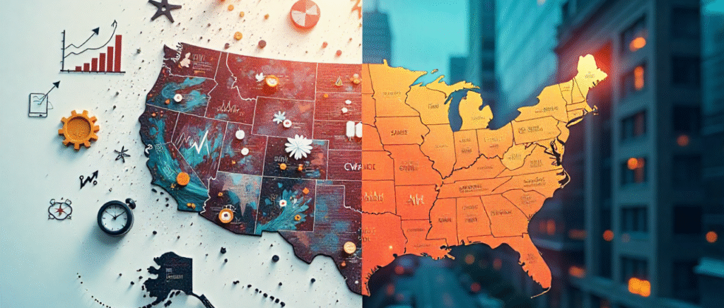 como construir um negócios nos EUA em meio disrupção